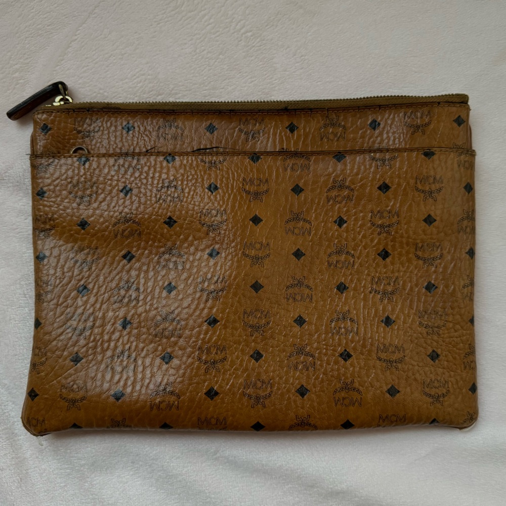 MCM crossbody pouch bag